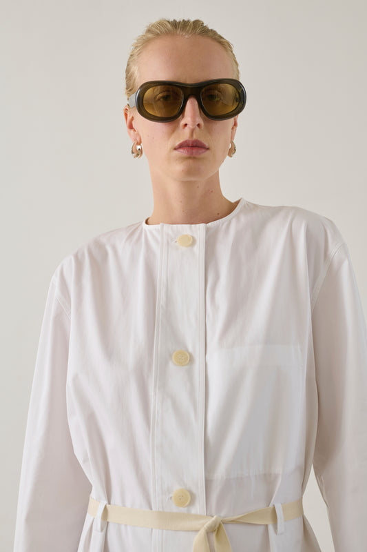 Robe Helie - Blanc - Coton - Femme