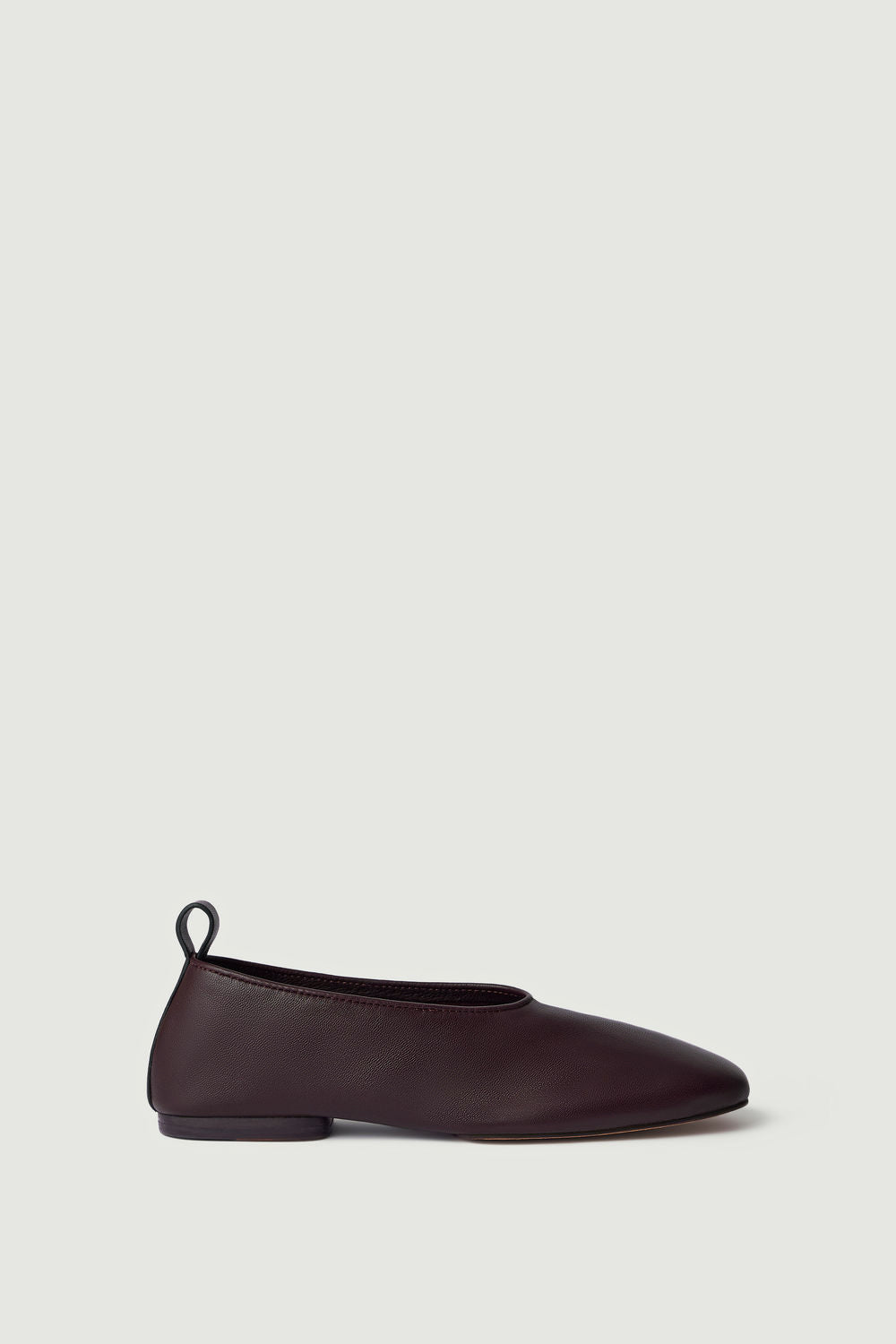 Ballerines Bala - Bordeaux Foncé - Cuir - Femme